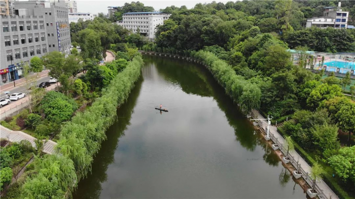 井研城区茫溪河