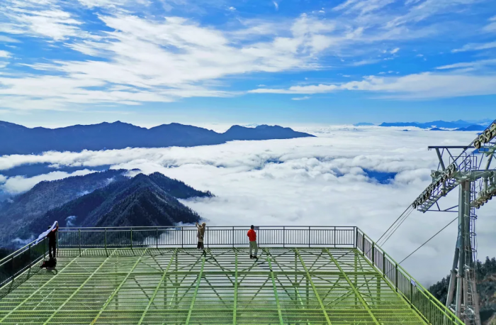 天全二郎山喇叭河旅游景区将在元旦开园迎客