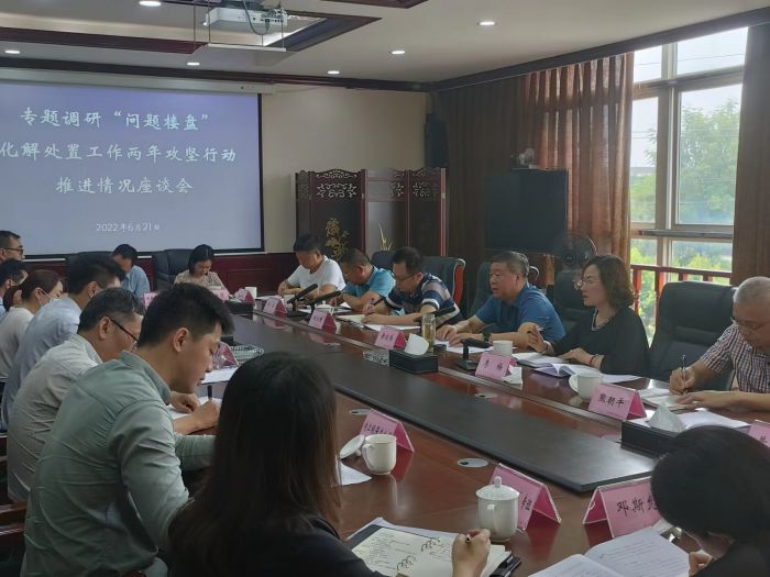 专题调研“问题楼盘”化解处置工作两年攻坚行动推进情况座谈会.jpg