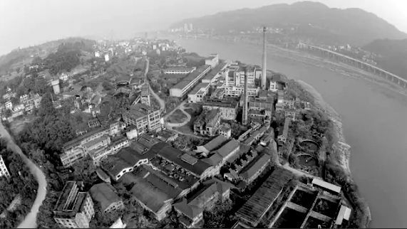 三江新区沿江老工业基地（老照片）