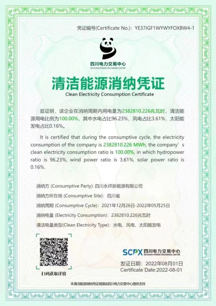 清洁能源消纳凭证