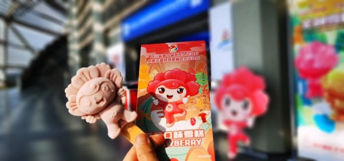 第十四届省运会官方特许文创产品“口味雪糕”