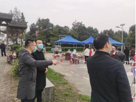 疫情防控现场