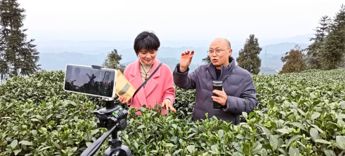 现场直播带货