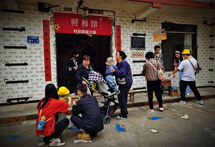 拍照打卡