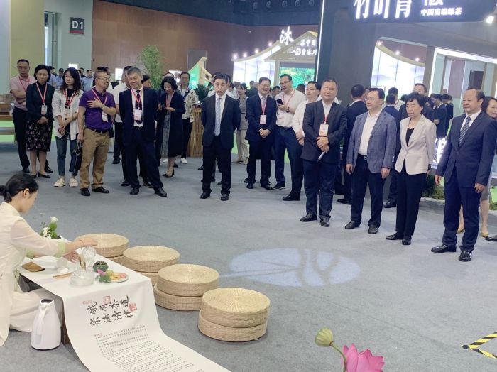 与会领导及嘉宾巡馆