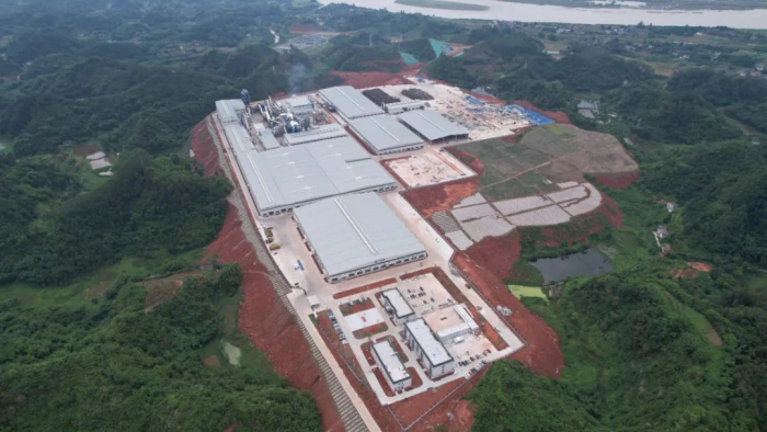 万华禾香绿色建材（乐山）高端智能制造一体化项目现场
