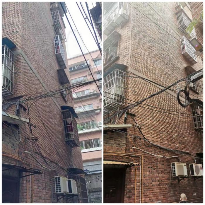 老旧小区“飞线”整治前后对比.jpg