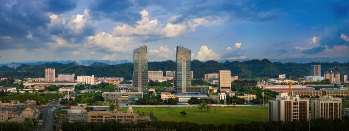 鸟瞰乐山高新区