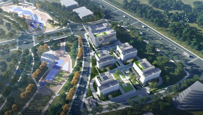 中建五局四川总部基地效果图00