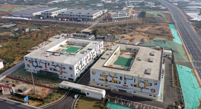 丹棱县食品园区建设项目（一期）建设现场。.JPG