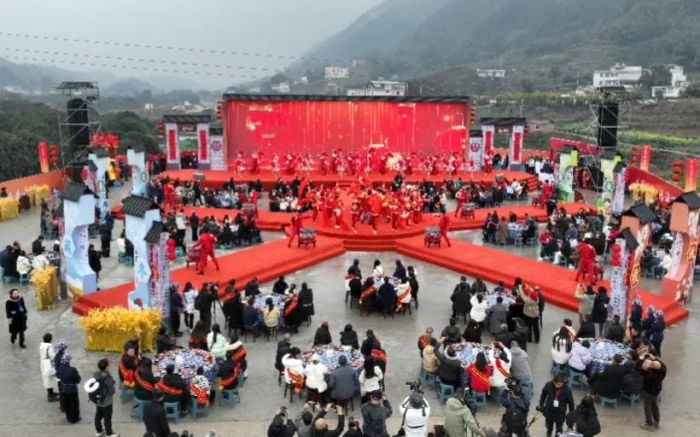 春酒宴现场