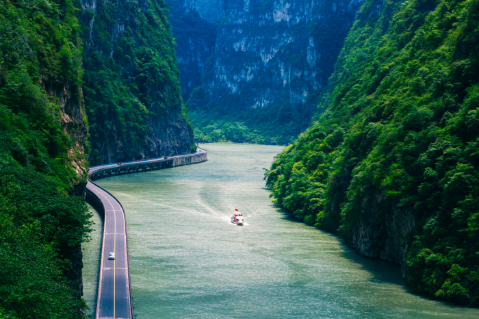 金口河大峡谷风景