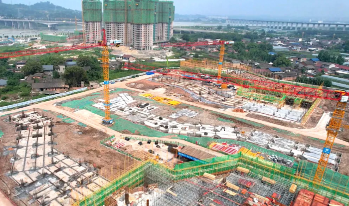 航拍项目施工图1