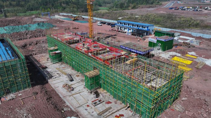 邦基项目建设工地