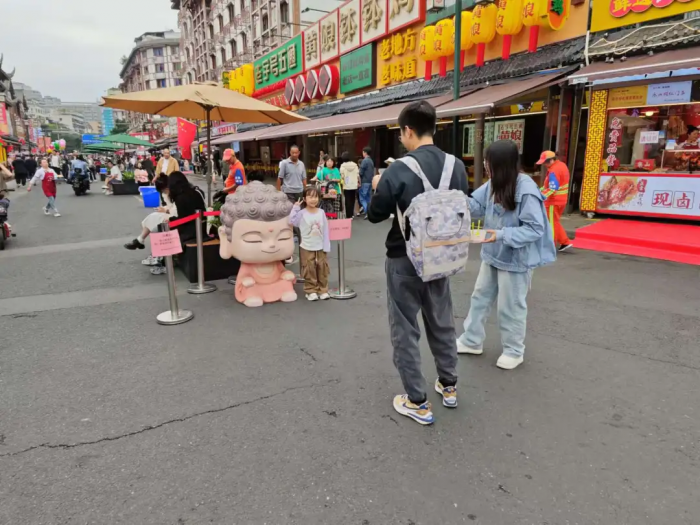 游客打卡