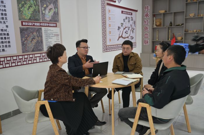 乡村产业运营官陈兴友和村两委交流产业发展中遇见的问题.jpg