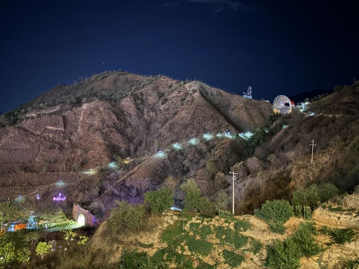 攀枝花的夜景一角