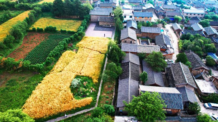 丽江玉湖村纳西族民居