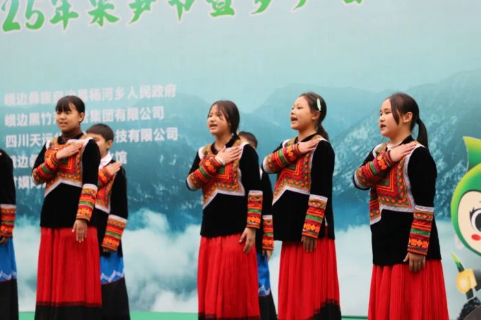 笋宝宝合唱团演唱现场