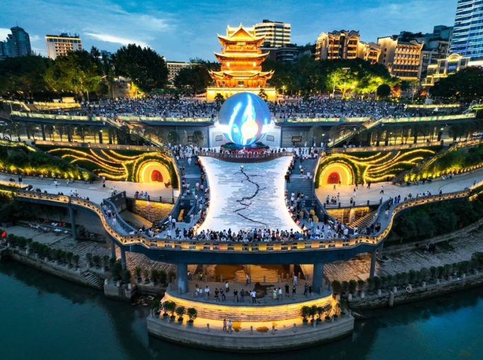 宜宾三江口（宜宾市文旅局供图）
