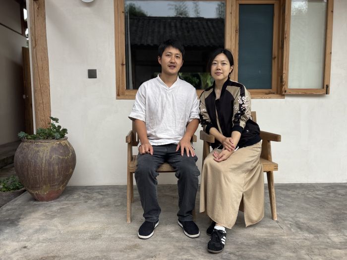 小艾夫妇讲述创业过程