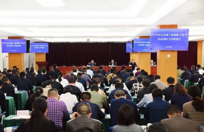 托底性帮扶丨精准发力靶向施策经济和信息化厅助力欠发达县域工业发展(图1)