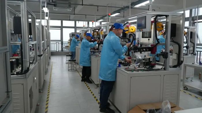 企业现代化生产车间