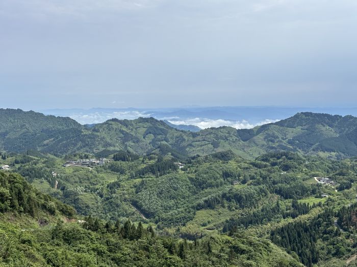 俯瞰仙峰苗族乡