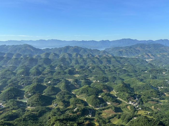 长宁县美丽丘陵风光1