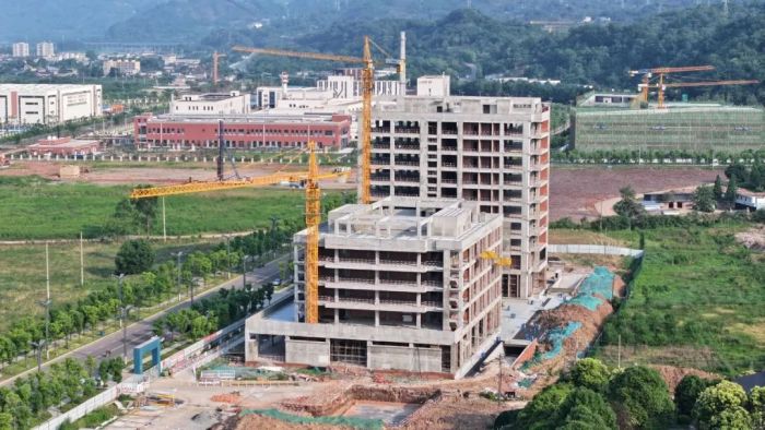 联合创新中心及配套用房项目建设现场