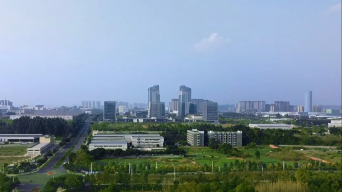 远眺乐山高新·创智谷