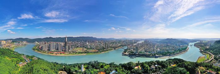 1宜宾全景（曾朗 摄）