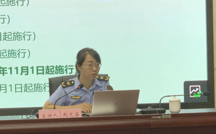 赵尤嘉讲解现场