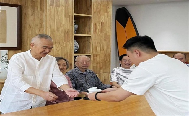 拜师现场