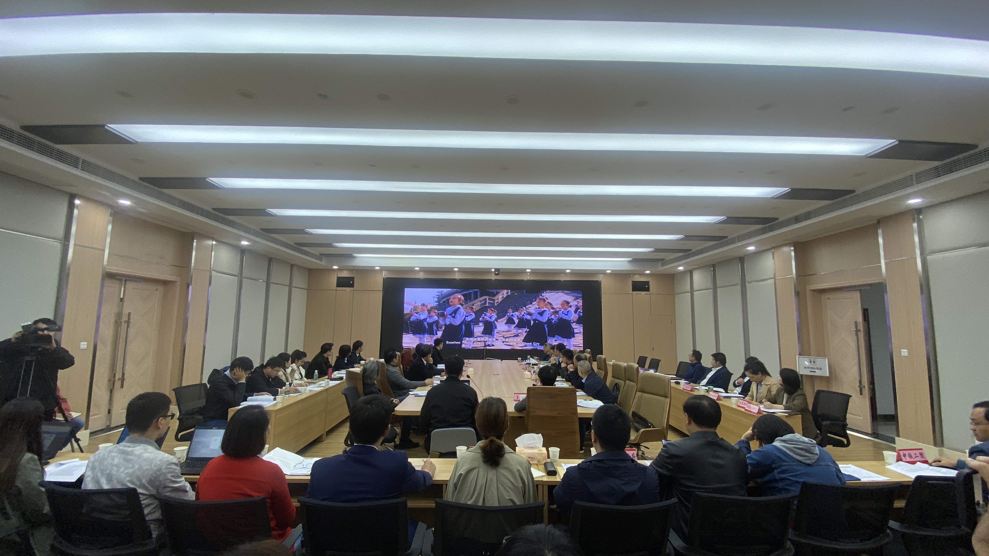 启动会暨答疑交流会现场